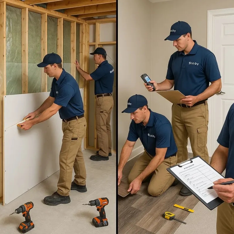 Repairs and Reconstruction process in Harrisville, UT